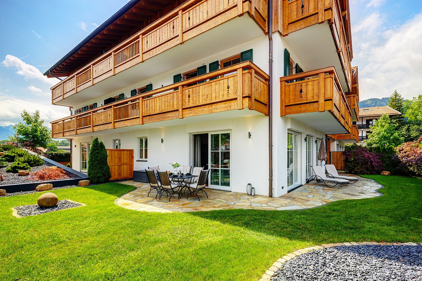 Плоский с 3 комнатами | Bad Wiessee | 70053 | Garten