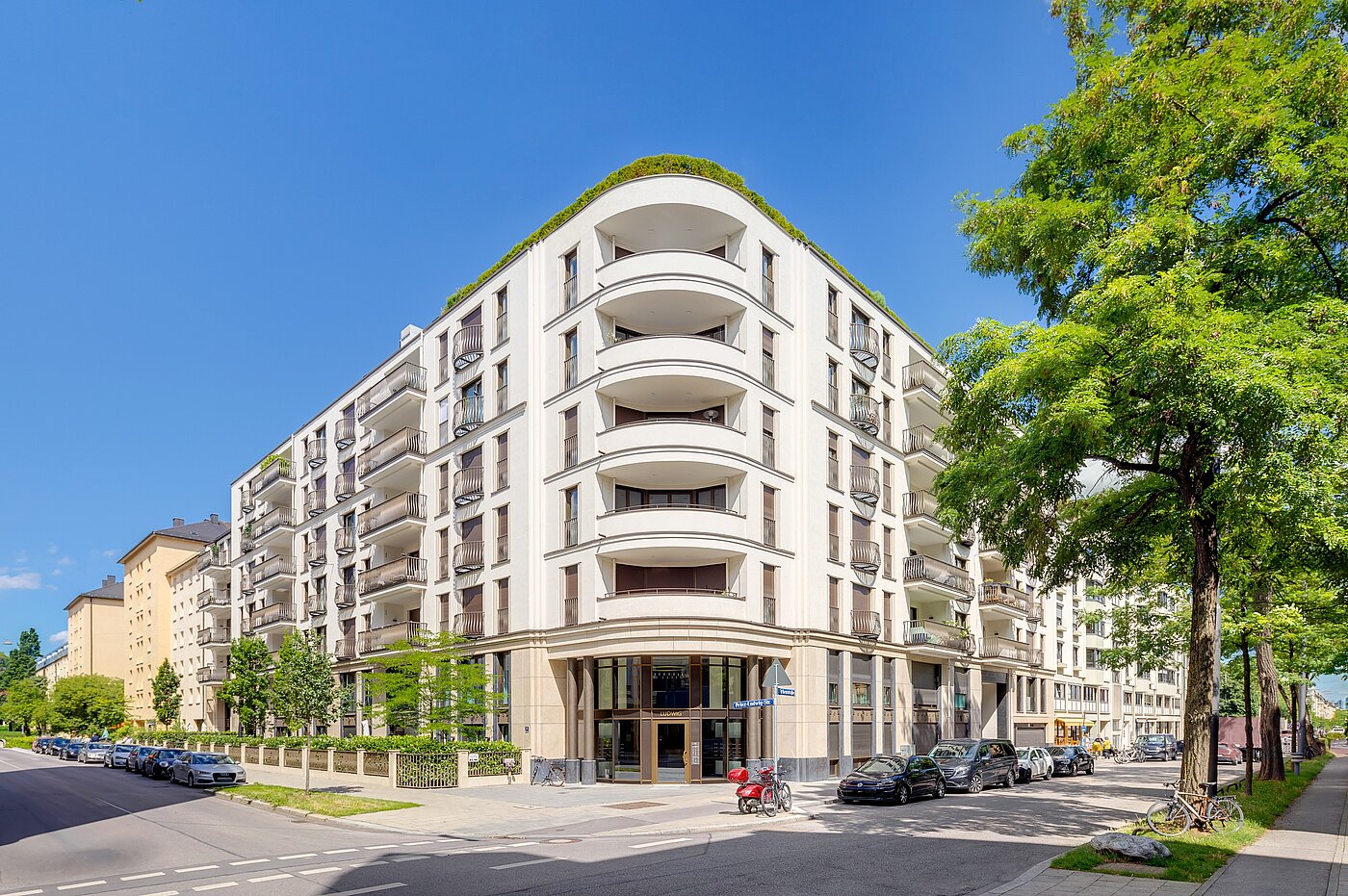 Квартира в многоэтажно доме с 3 комнатами | 70046 | Ansicht von der Straße