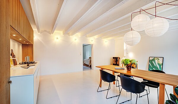 Квартира в многоэтажно доме с 2.5 комнатами | München-Au | 703111 | Wohn- und Essbereich