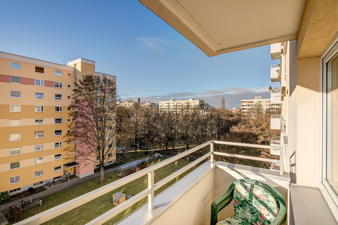 Apartment с 1 комнатная | München-Feldmoching | 70484 | Balkon