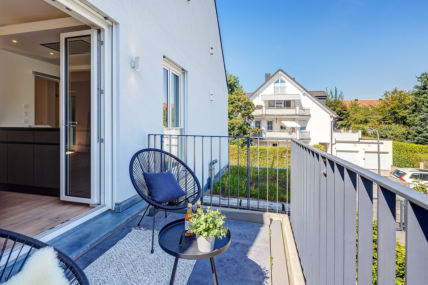 Дуплекс с 4 комнатами | München-Obermenzing | 701553 | ...mit Zugang vom Wohnzimmer aus