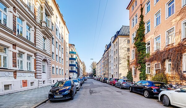 Квартира в многоэтажно доме с 1 комнатная | München-Maxvorstadt | 700022 | Straßenansicht