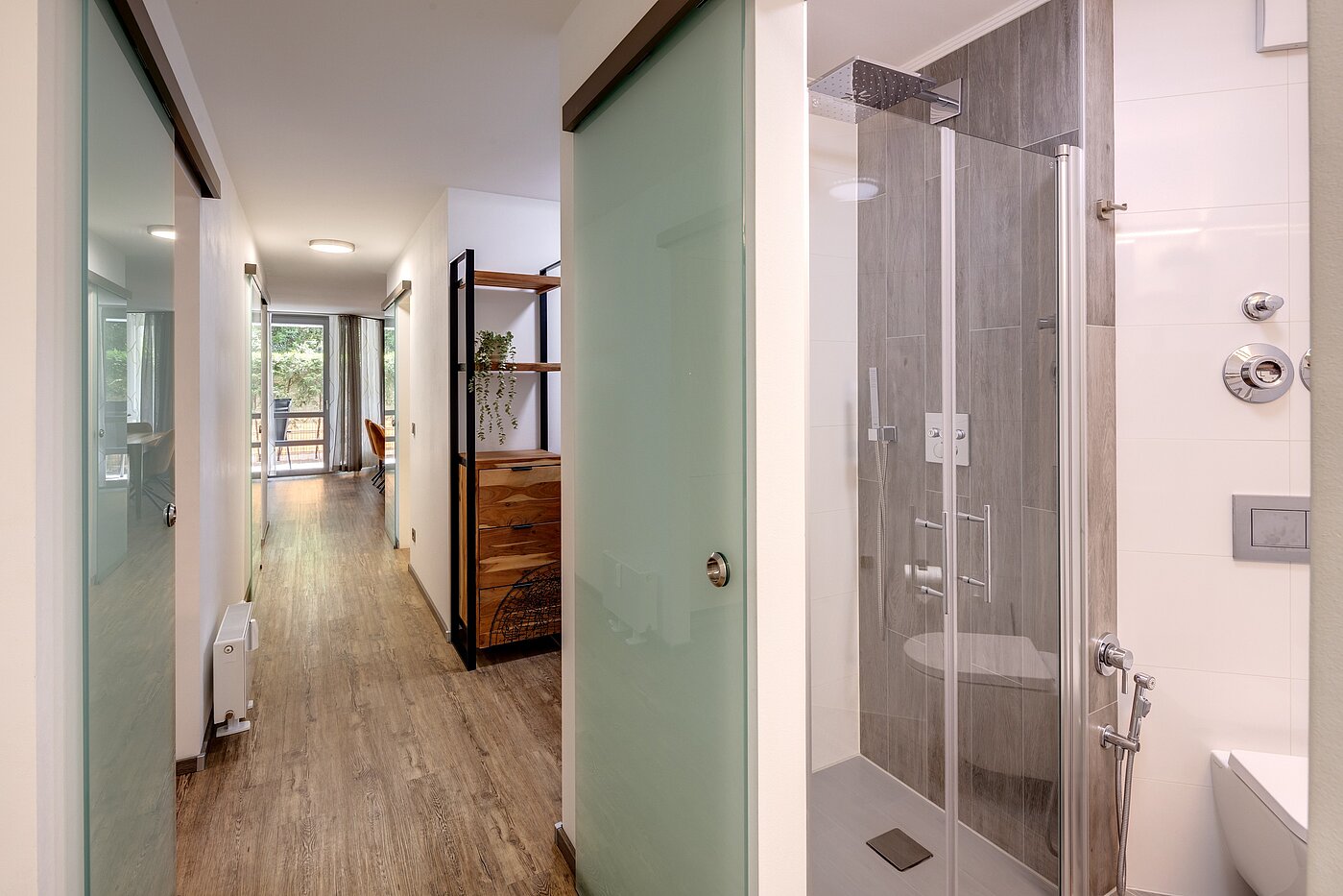 Дуплекс с 3 комнатами | München-Milbertshofen | 702341 | Blick auf die Terrasse