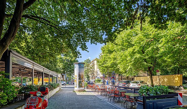 Apartment с 1 комнатная | München-Schwabing | 70198 | ...im Sommer