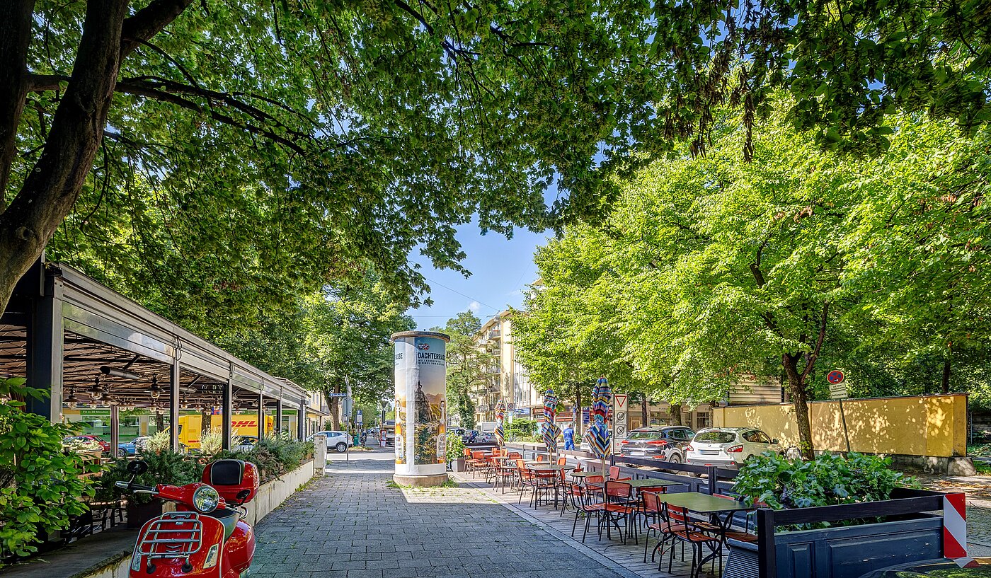 Apartment с 1 комнатная | München-Schwabing | 70198 | ...im Sommer