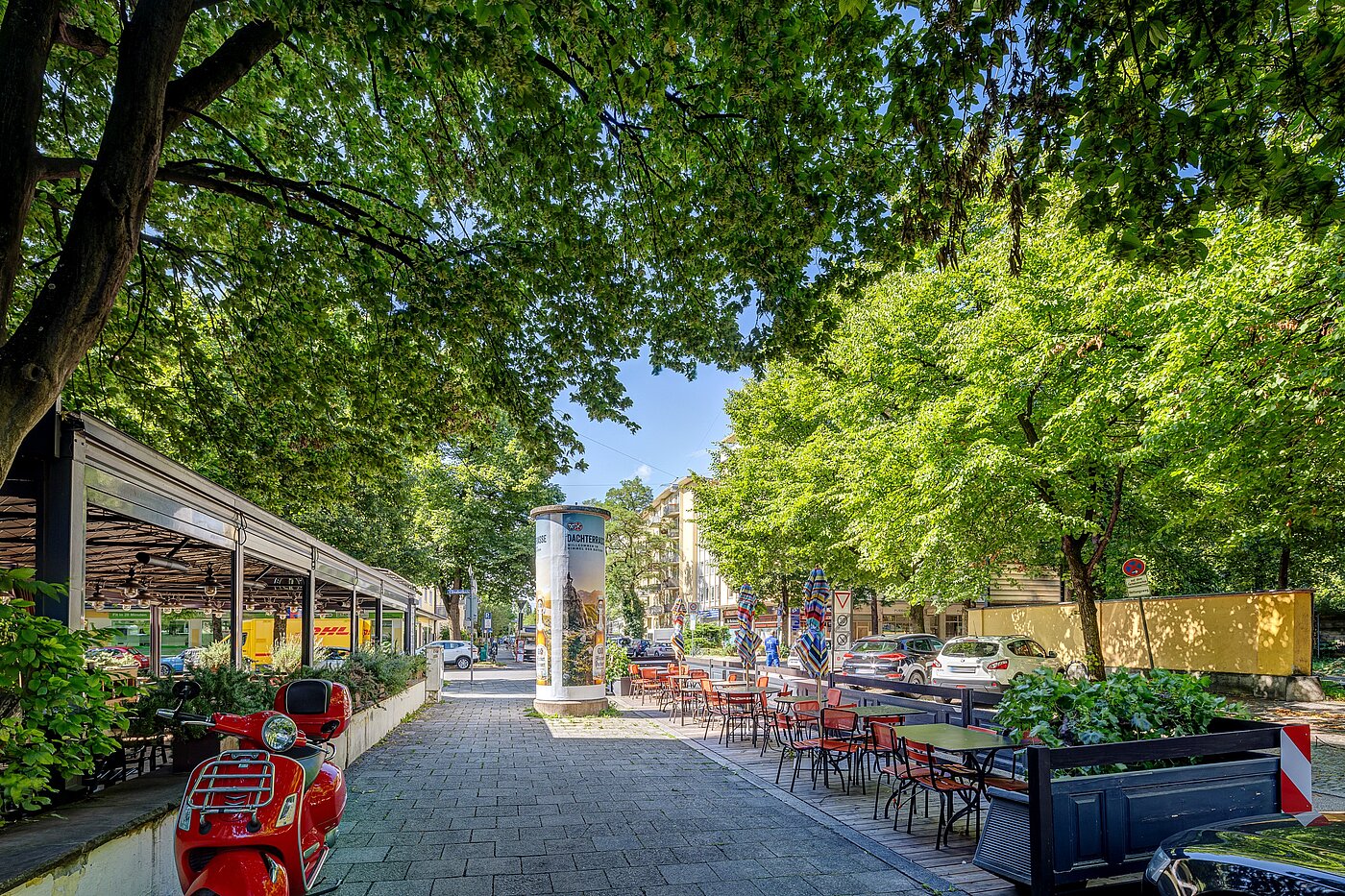Apartment с 1 комнатная | München-Schwabing | 70198 | ...im Sommer