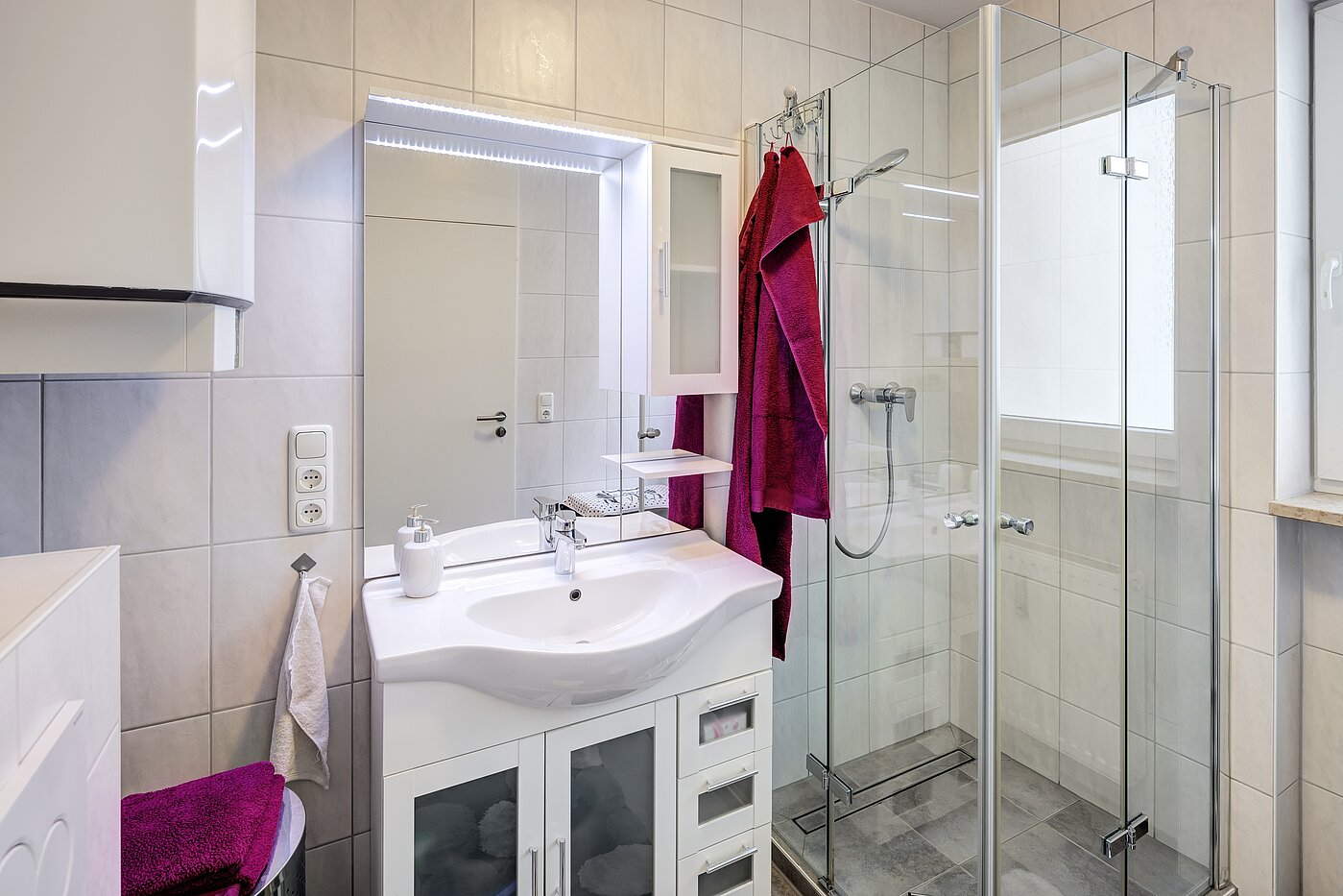 Квартира в многоэтажно доме с 1 комнатная | Karlsfeld | 70460 | Badezimmer