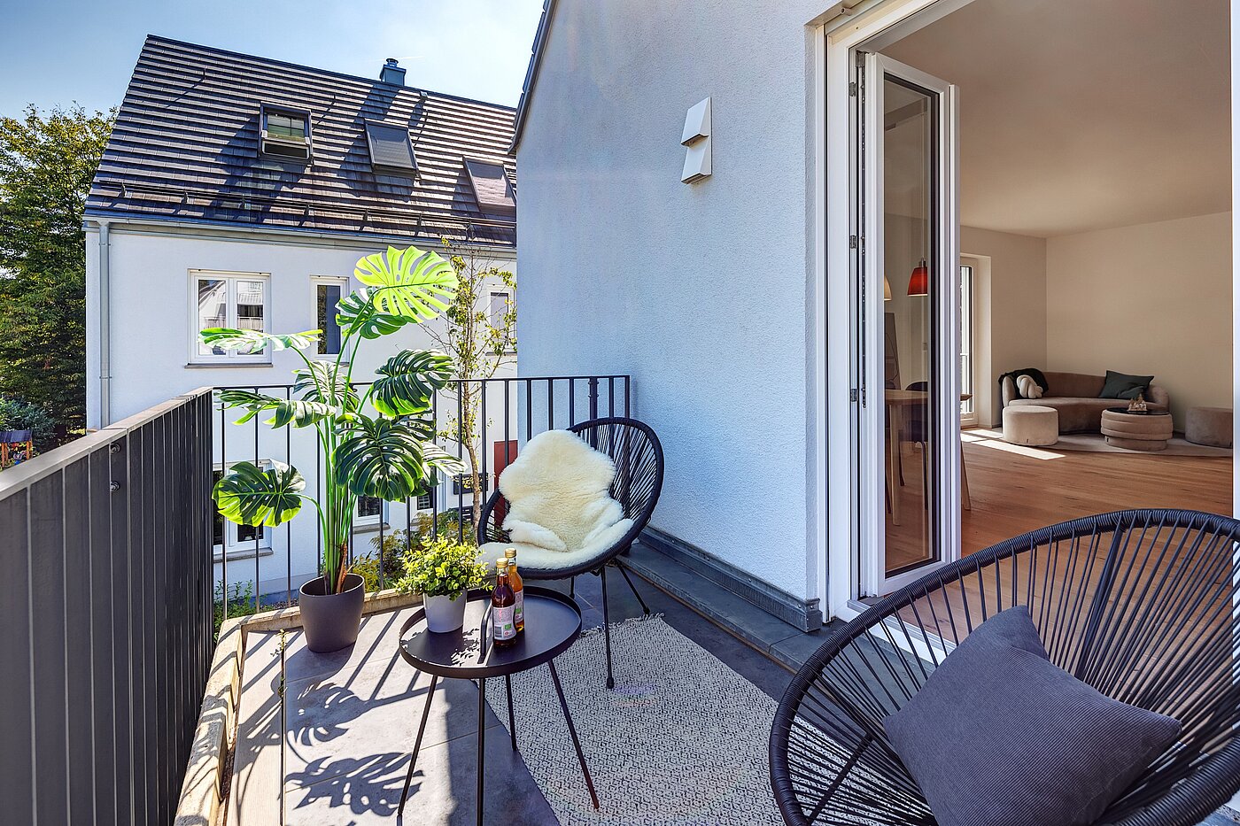 Дуплекс с 4 комнатами | München-Obermenzing | 701553 | Balkon...