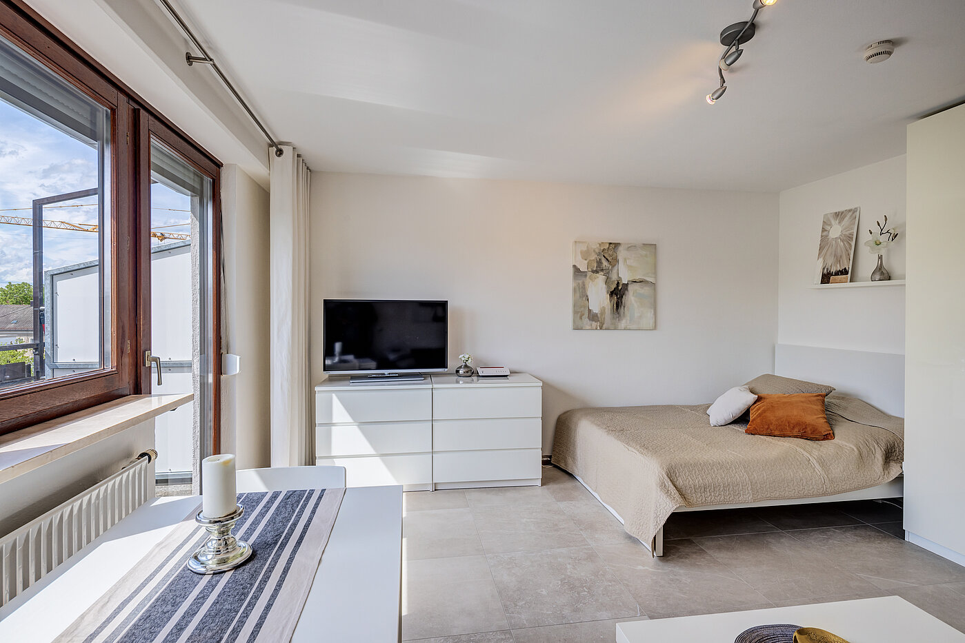 Квартира в многоэтажно доме с 1 комнатная | München-Milbertshofen | 704371 | Schlafen