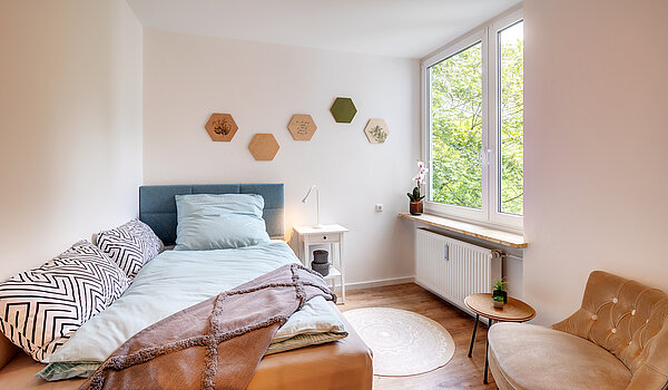 Квартира в многоэтажно доме с 3 комнатами | Unterhaching | 70421 | Kind, Gäste oder...