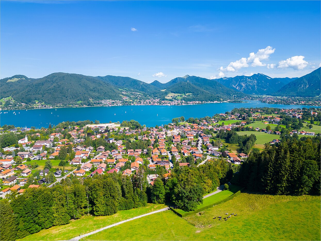 Плоский с 3 комнатами | Bad Wiessee | 70053 | Blick auf Bad Wiessee