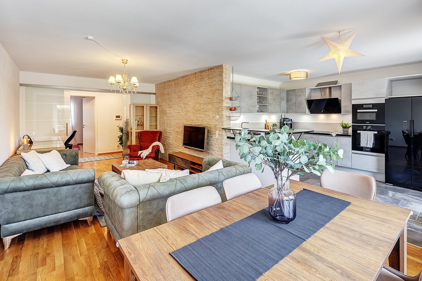 Плоский с 3 комнатами | Wolfratshausen | 2208ML1 | ...Essbereich und...