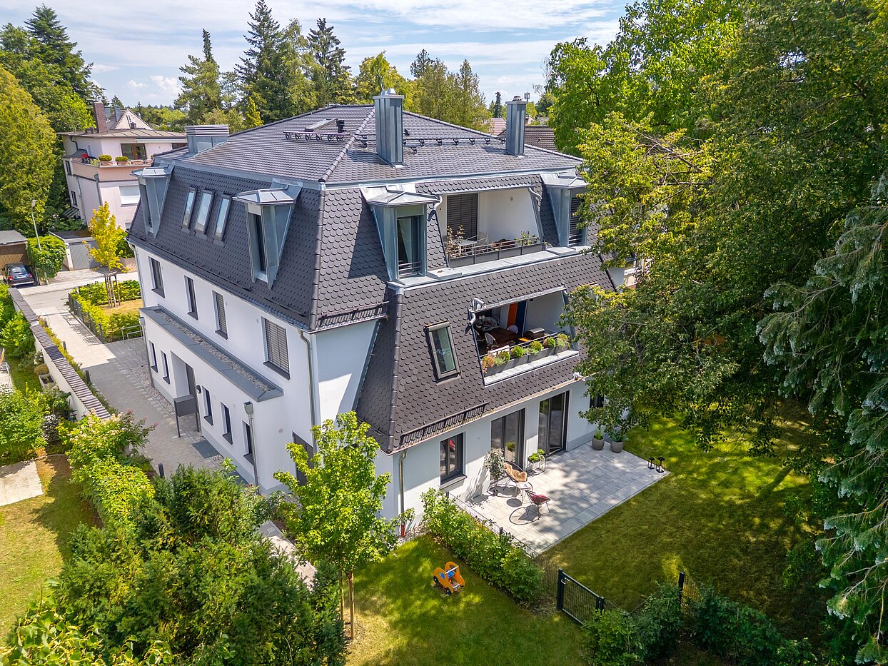 Terrassenwohnung с 3 комнатами | München-Harlaching | 70371 | Repräsentative Architektur