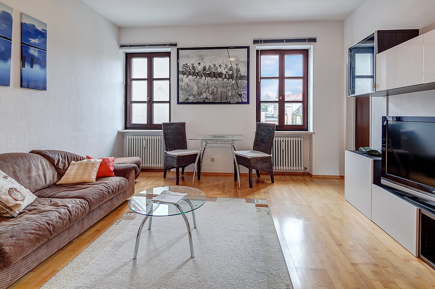 Квартира в многоэтажно доме с 1 комнатная | München-Schwabing | 2111ML3 | Blick in den Wohnraum