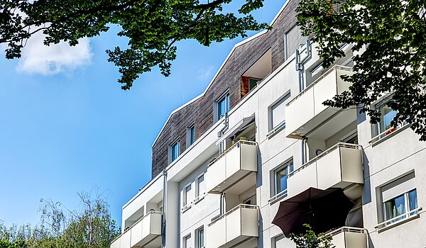 Квартира в многоэтажно доме с 2 комнатами | 70134 | Dachgeschossansicht