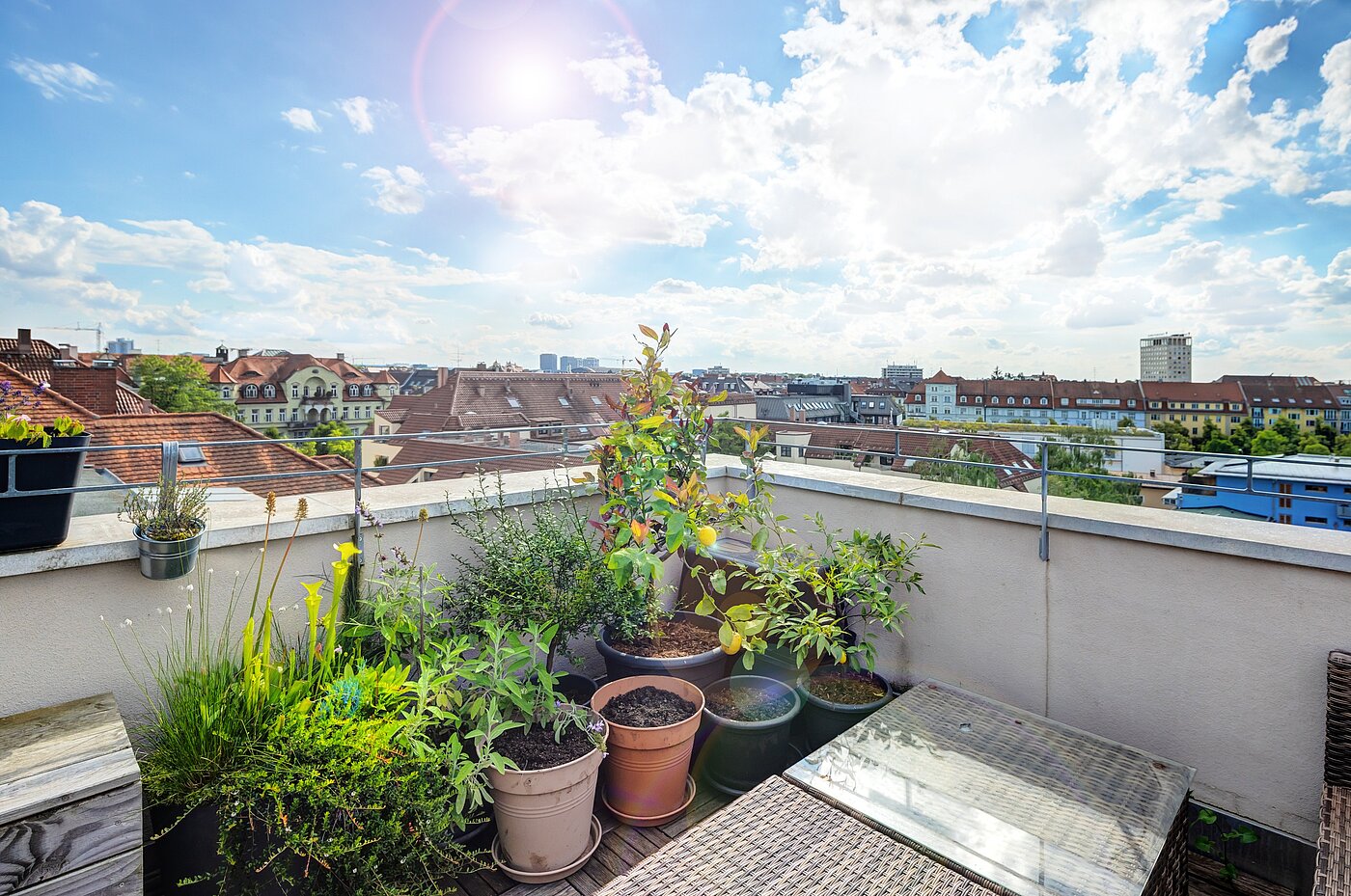 Квартира в многоэтажно доме с 5 комнатами | München-Neuhausen | 70140 | Sonnige Dachterrasse