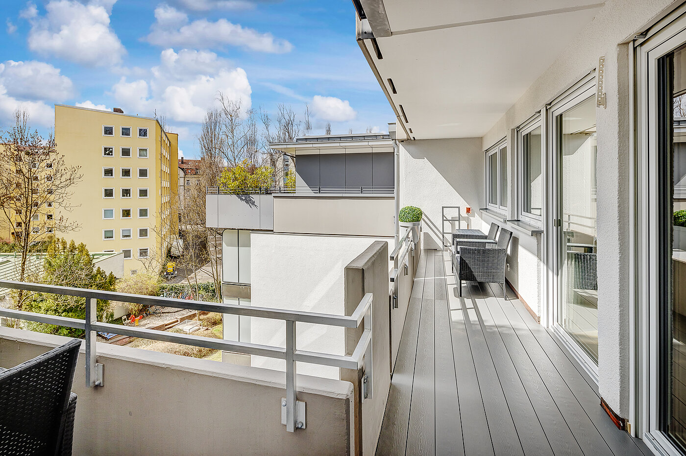Квартира в многоэтажно доме с 4 комнатами | München-Au | 70423 | Balkon