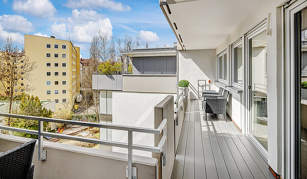 Квартира в многоэтажно доме с 4 комнатами | München-Au | 70423 | Balkon