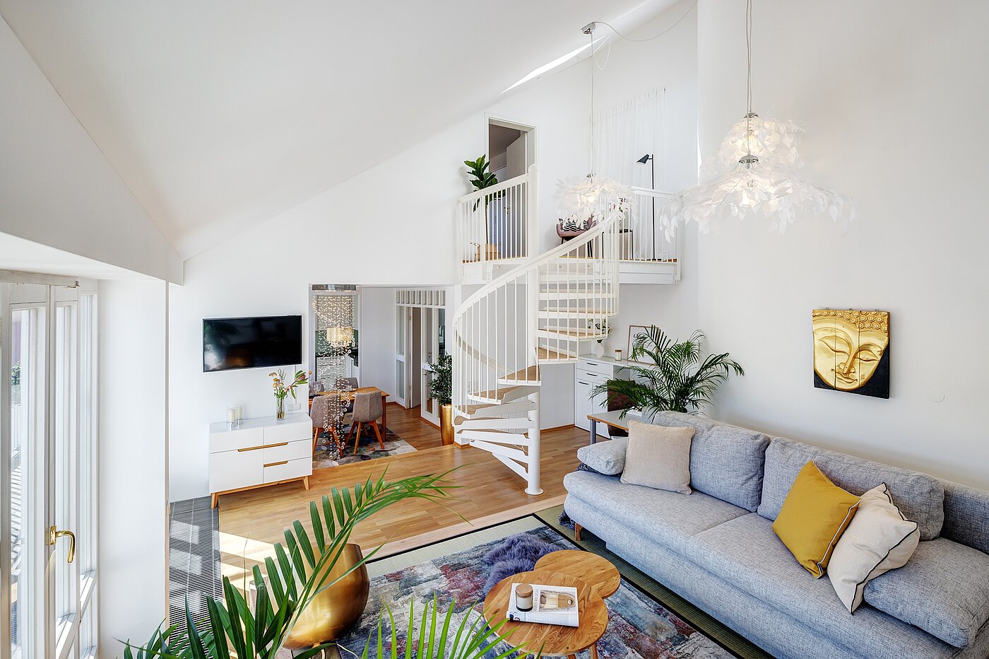 Дуплекс с 2.5 комнатами | München-Haidhausen | 701172 | Blick zum Essbereich...