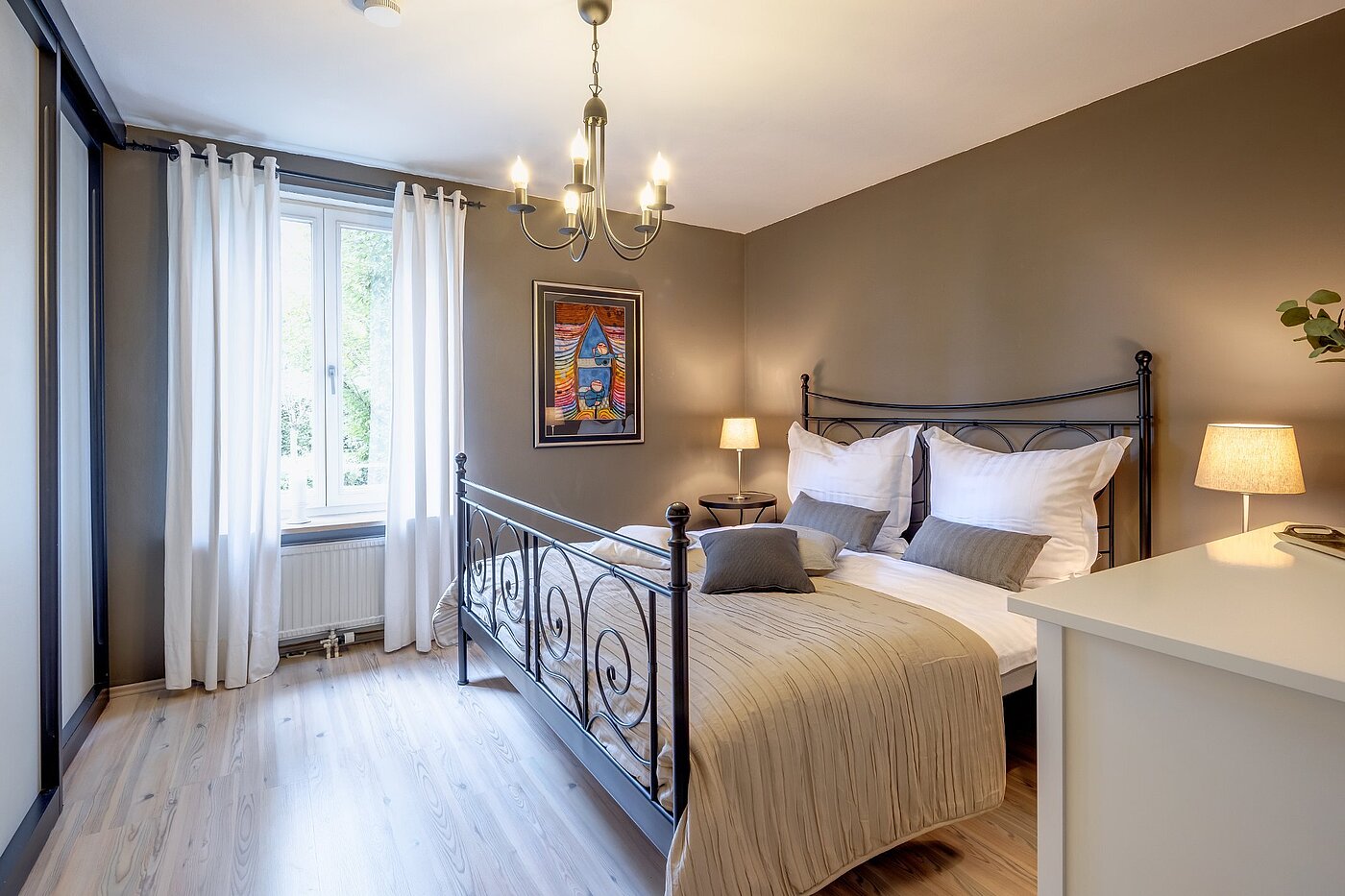 Квартира в многоэтажно доме с 2 комнатами | München-Nymphenburg | 2107ML3 | Das Schlafzimmer...