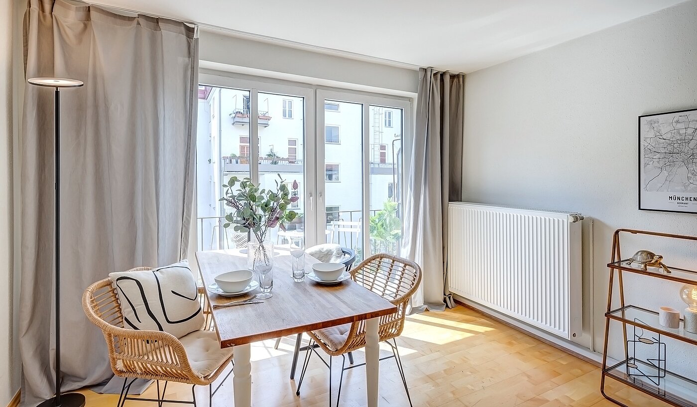 Квартира в многоэтажно доме с 1.5 комнатами | München-Schwabing | 70014 | ...Essen