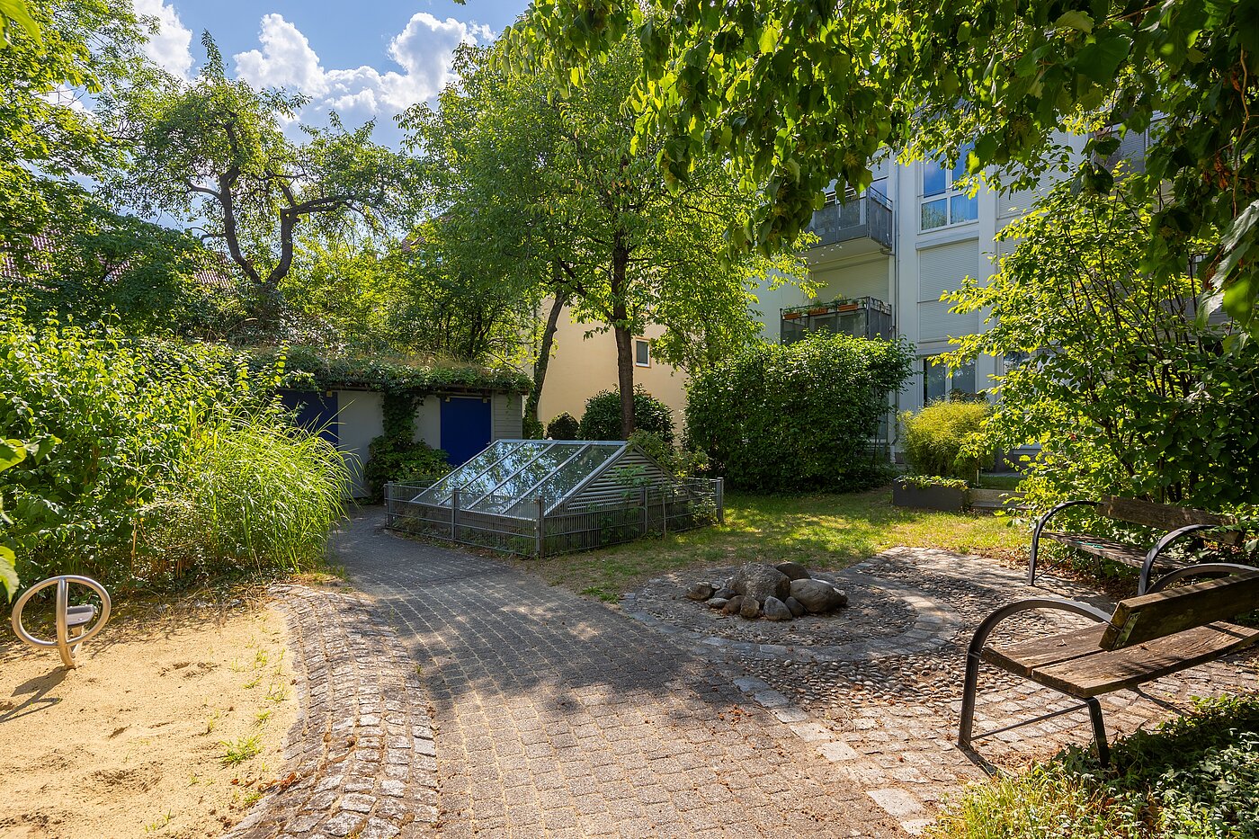 Плоский с 2 комнатами | München-Laim | 70464 | ...Innenhof zum...