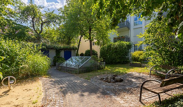 Плоский с 2 комнатами | München-Laim | 70464 | ...Innenhof zum...