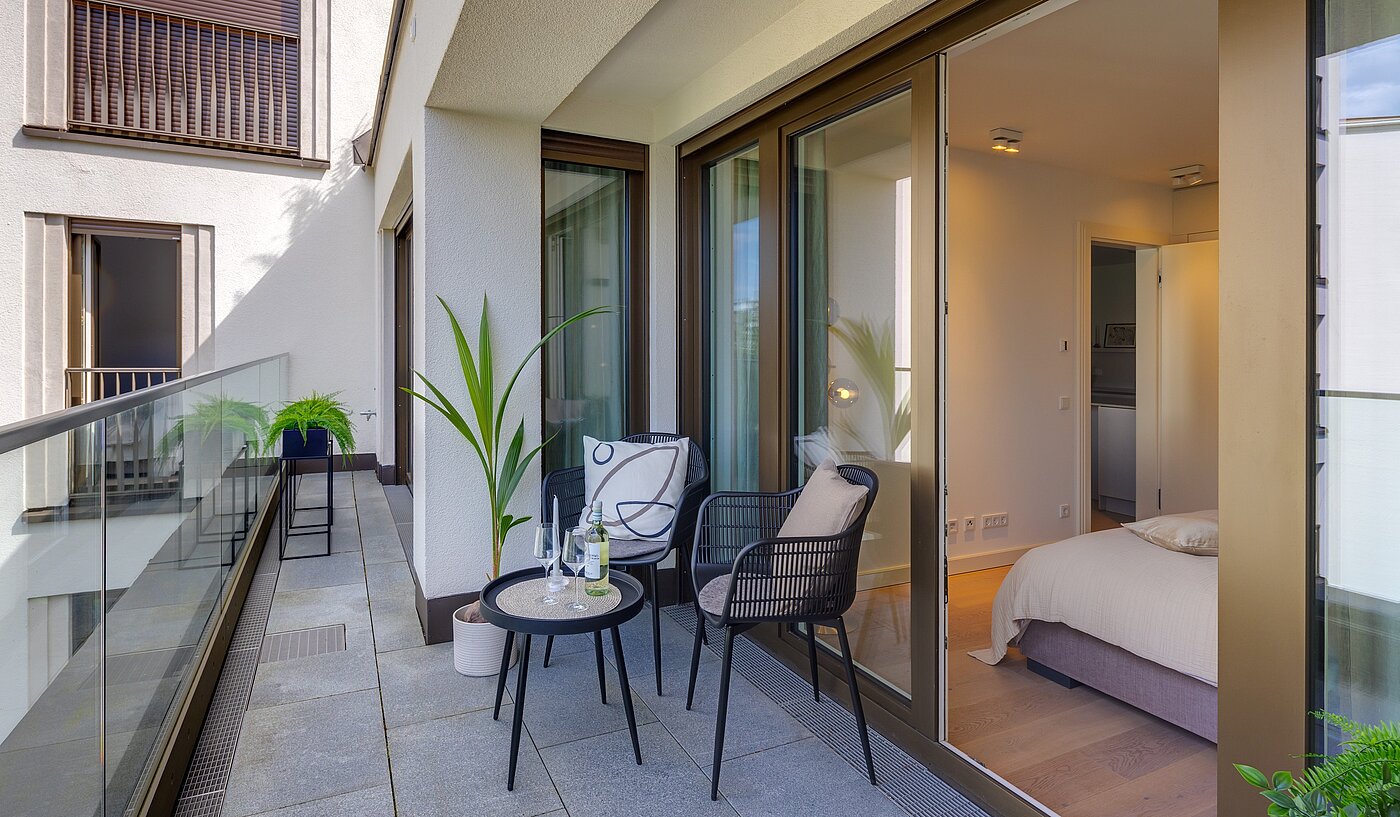 Квартира в многоэтажно доме с 3 комнатами | 70046 | Dachterasse...