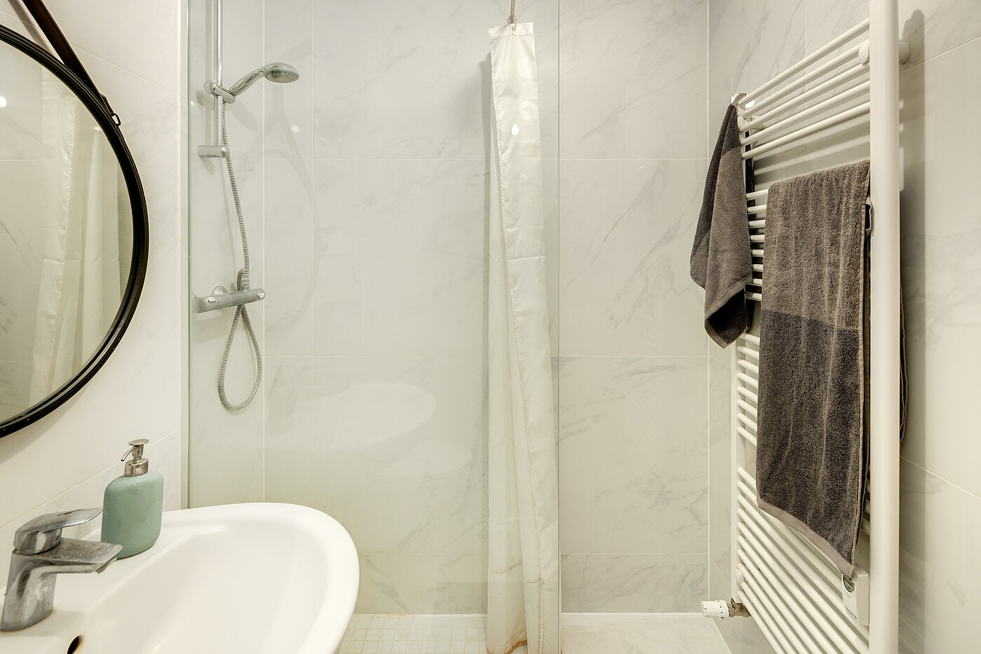 Квартира в многоэтажно доме с 3 комнатами | München-Schwabing | 70318 | ...Dusche