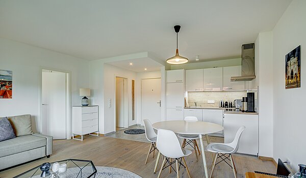 Apartment с 1 комнатная | München-Schwabing | 70198 | Offene Küche mit...