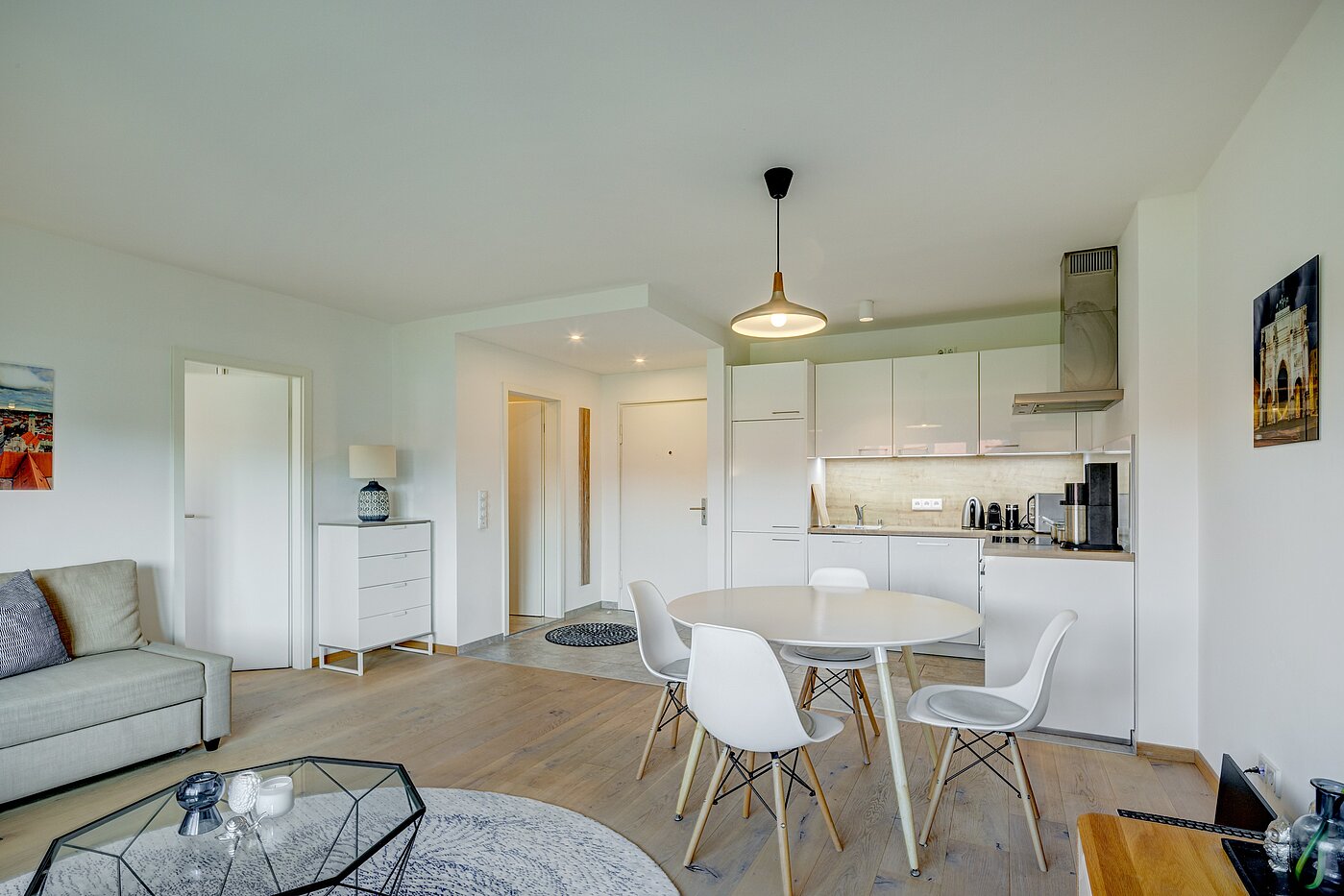 Apartment с 1 комнатная | München-Schwabing | 70198 | Offene Küche mit...