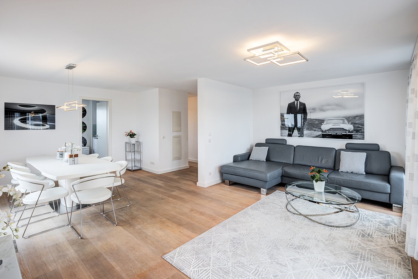 Penthouse с 3 комнатами | München-Riem | 70468 | Wohnzimmer mit Küche