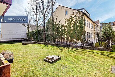 Milbertshofen: 1-комнатная квартира - тихое место