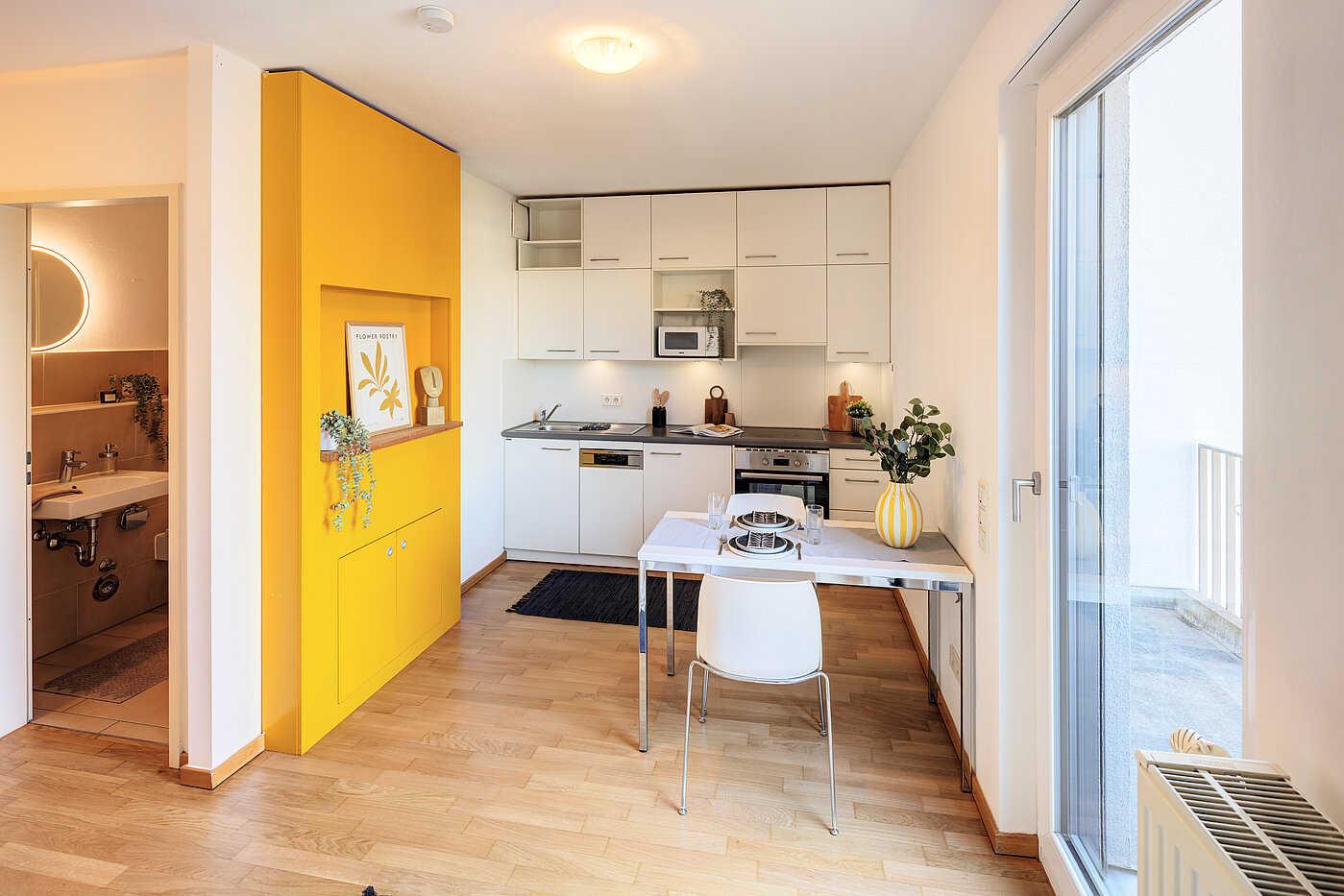 Apartment с 1 комнатная | München-Ramersdorf | 70415 | Küche / Essbereich