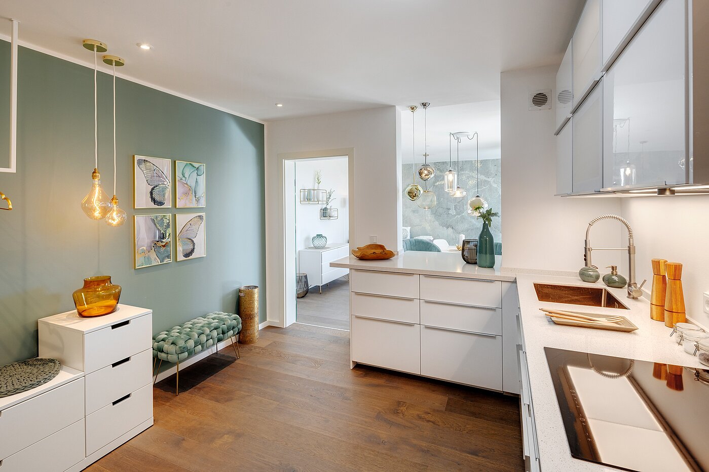 Квартира в многоэтажно доме с 3 комнатами | München-Sendling | 70167 | ...mit Durchreiche ins Wohnzimmer