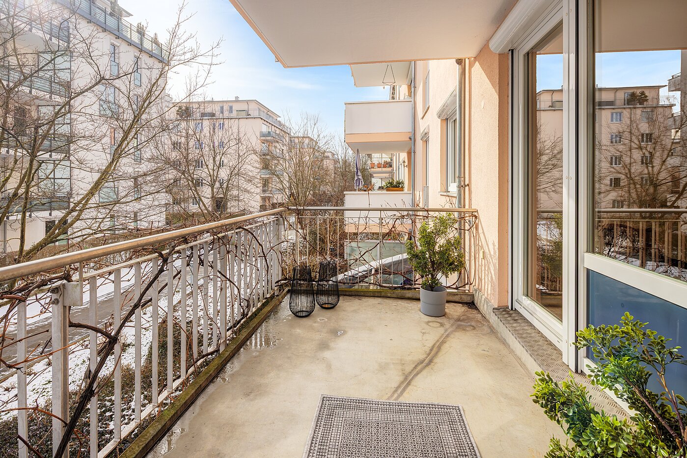 Квартира в многоэтажно доме с 2 комнатами | München-Bogenhausen | 70396 | Balkon...