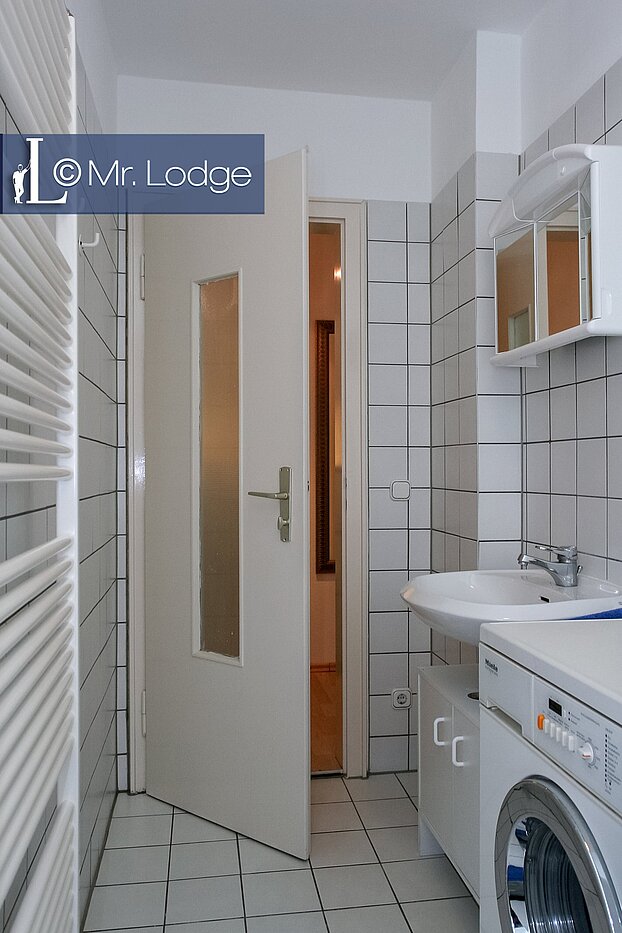 Квартира в многоэтажно доме с 2 комнатами | München-Isarvorstadt | 1709ML2 | Bad mit Waschmaschine