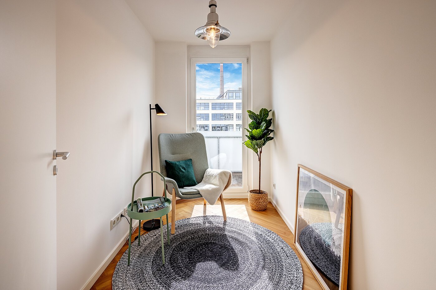 Квартира в многоэтажно доме с 2.5 комнатами | München-Schwanthalerhöhe | 2210ML2 | Arbeitszimmer mit Terrassenzugang