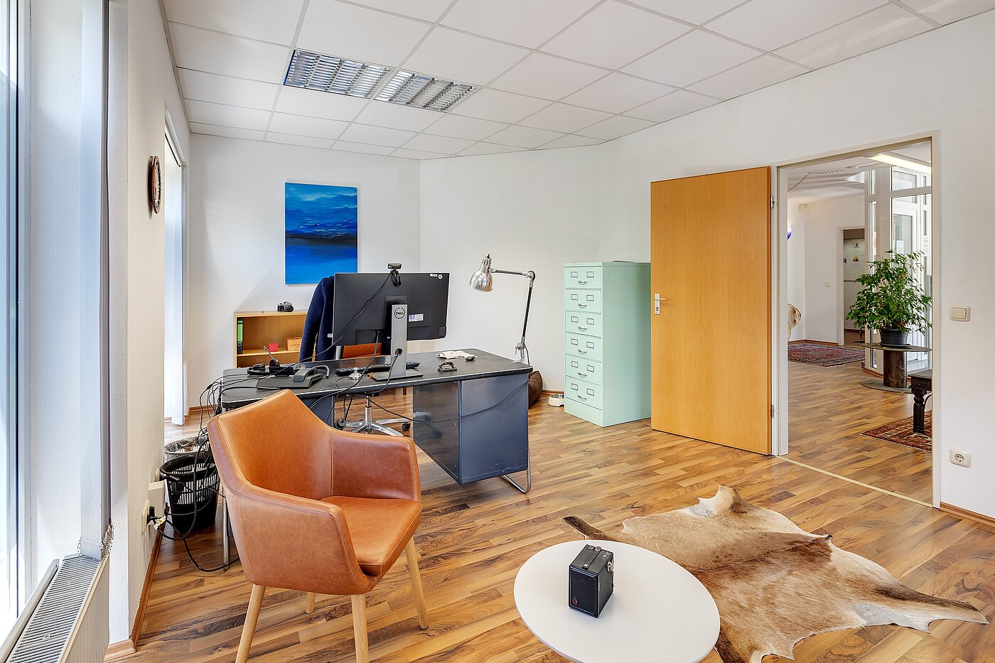 Büro с 9 комнатами | Weilheim in Oberbayern | 2108ML44 | Büro 1 Blick auf d. Tür