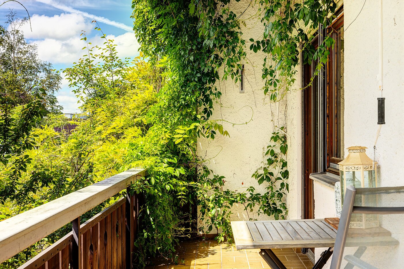 Угловой террасный дом с 5 комнатами | Penzberg | 701121 | Sonniger Südbalkon
