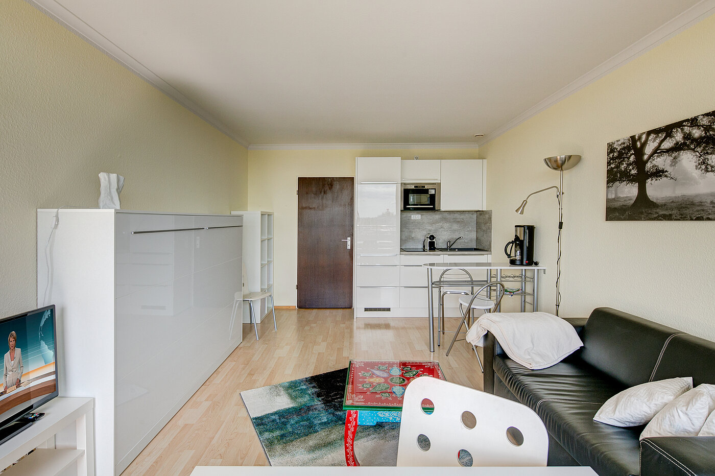 Apartment с 1 комнатная | München-Haidhausen | 70275 | Wohn- und Schlafbereich