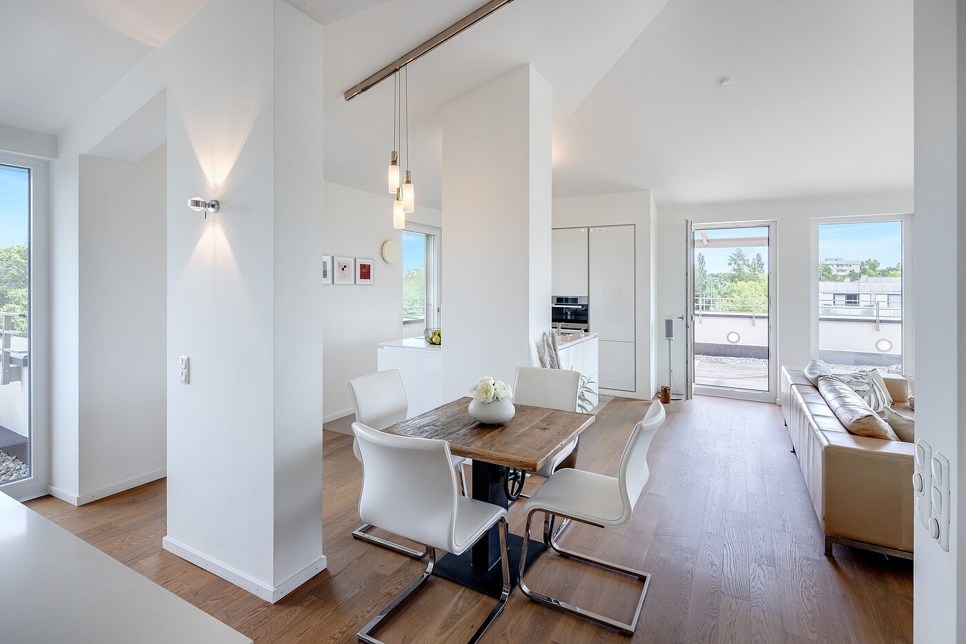 Penthouse с 3.5 комнатами | München-Oberföhring | 70237 | ...mit Essbereich