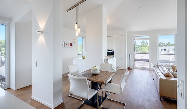 Penthouse с 3.5 комнатами | München-Oberföhring | 70237 | ...mit Essbereich