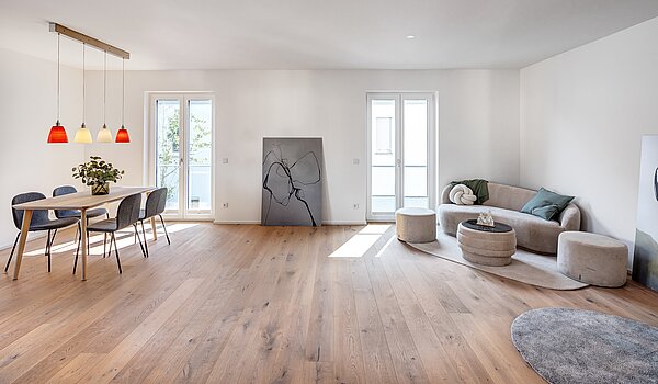 Дуплекс с 4 комнатами | München-Obermenzing | 701553 | Lichtdurchfluteter Wohnbereich