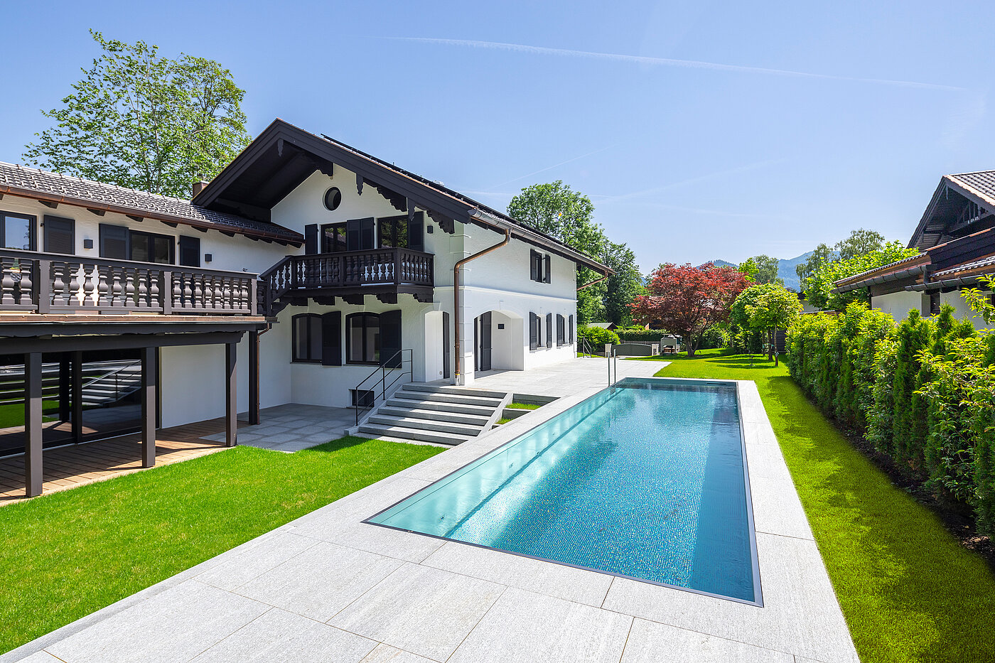 Особое свойство с 15 комнатами | Bad Wiessee | 701592 | Landhaus mit Außenpool