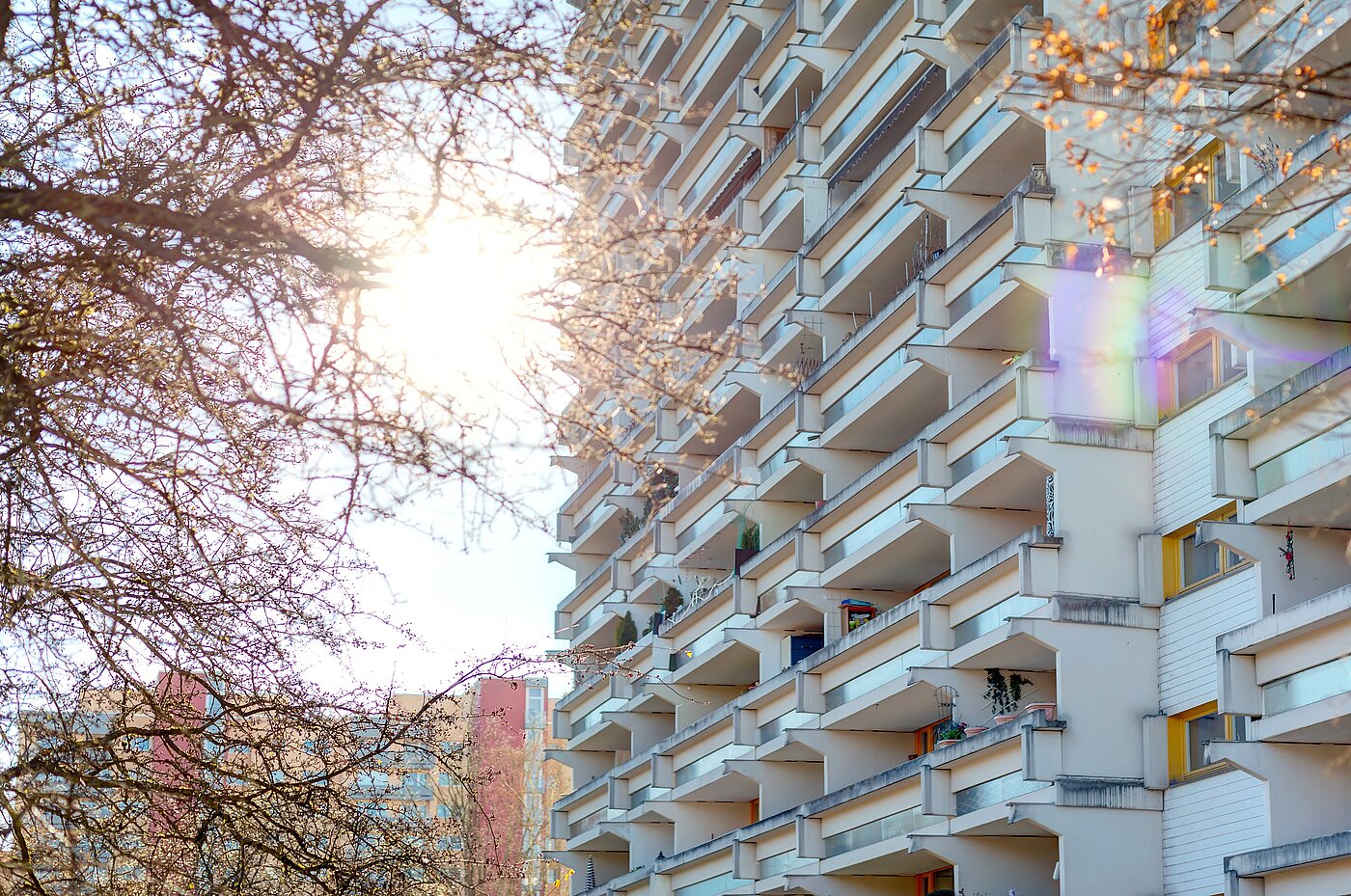Apartment с 1 комнатная | 70308 | Gebäudeansicht