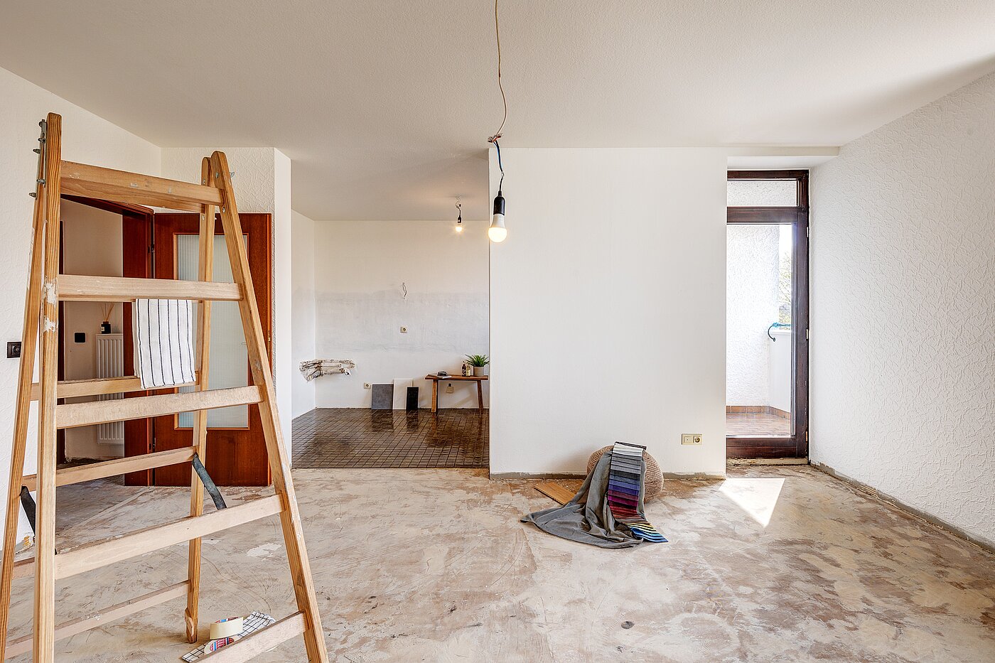 Квартира в многоэтажно доме с 2 комнатами | München-Moosach | 2203ML5 | Blick zur Küche
