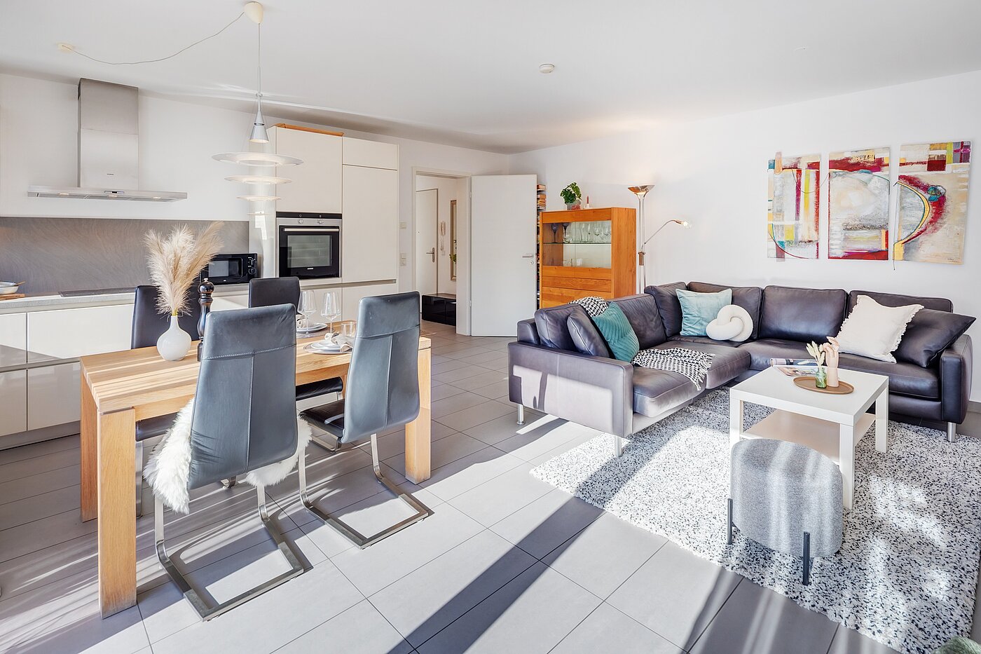 Квартира в многоэтажно доме с 2.5 комнатами | München-Obergiesing | 70270 | Offener Wohn- Essbereich