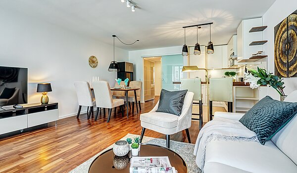 Квартира в многоэтажно доме с 2 комнатами | München-Schwabing | 70434