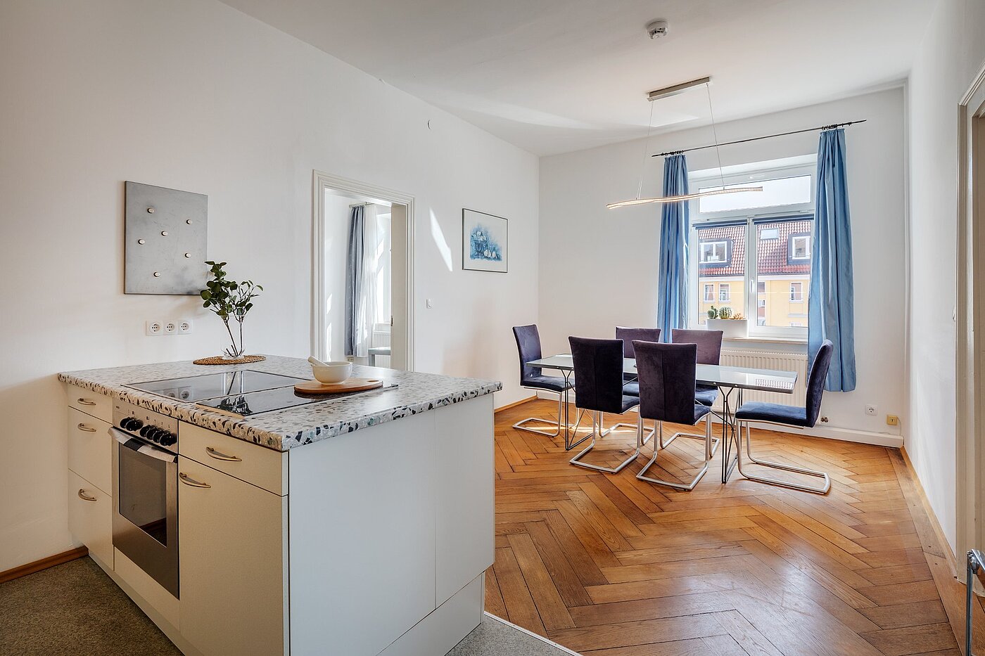 Квартира в многоэтажно доме с 5 комнатами | München-Au | 2009ML3 | ...Kochinsel und Essbereich